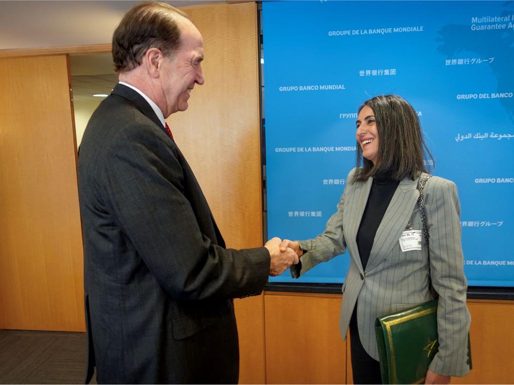  Nadia Fettah hace en Washington balance de la « excepcional asociación » entre Marruecos y el Banco Mundial