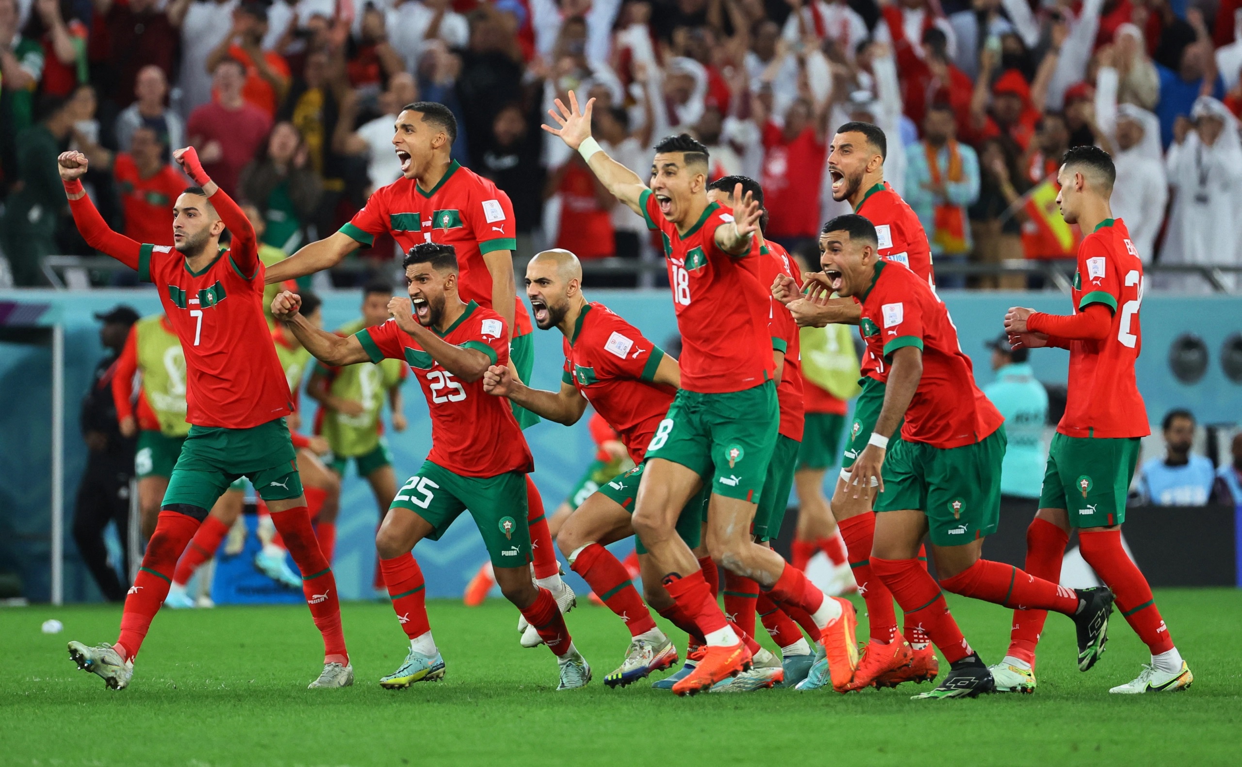  Mundial: Marruecos orgullo y abanderado de todo el mundo árabe