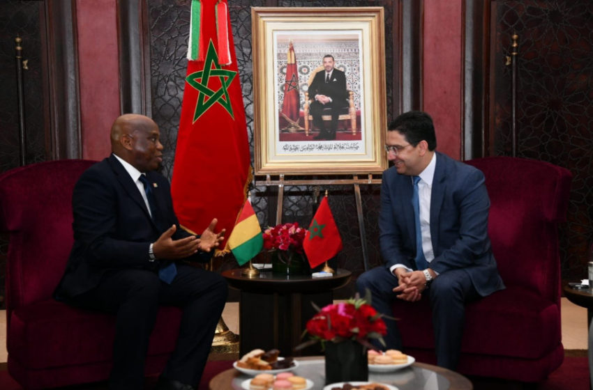  Marruecos-Guinea: Acuerdo sobre la implementación de mecanismos de cooperación bilateral y comisiones mixtas