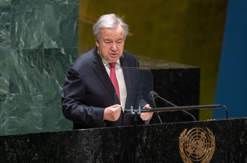  El SG de la ONU recuerda, una vez más, la mano tendida de Su Majestad el Rey a Argelia