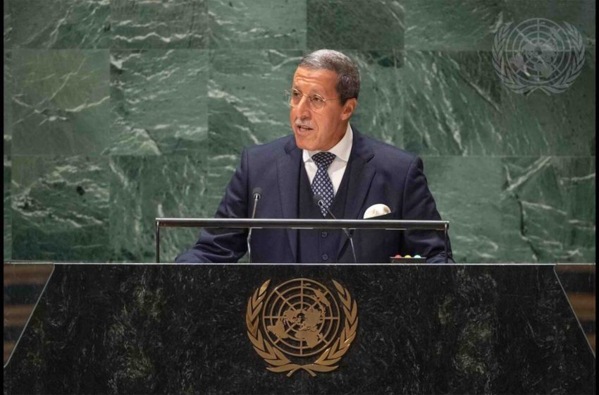  Hilale ante la AG de la ONU: Marruecos, primer país en suministrar ayuda humanitaria terrestre a la población de Gaza