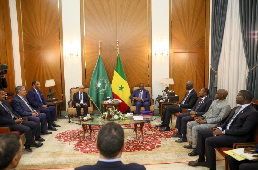  Talbi El Alami recibido en Dakar por el Presidente Macky Sall