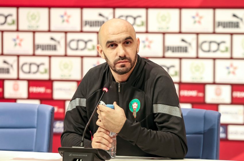  La FRMF renueva su confianza en Walid Regragui como entrenador de la selección nacional de fútbol