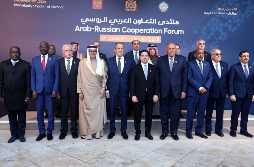  El Foro de Cooperación Rusia-Mundo Árabe saluda el papel de SM el Rey, Presidente del Comité Al-Quds, en el apoyo a la causa palestina