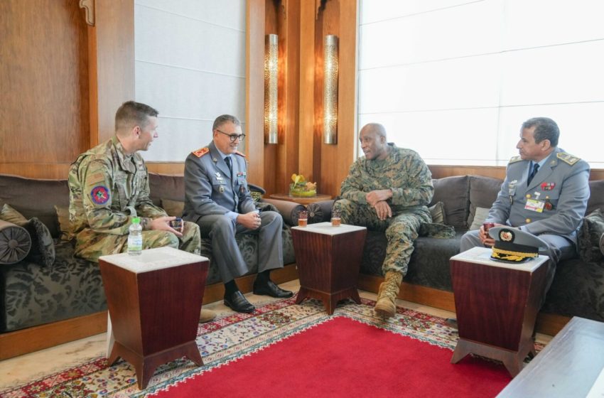  Visita a Marruecos del General de Ejército Michael Langley, Comandante del Comando Estadounidense para África « USAFRICOM »