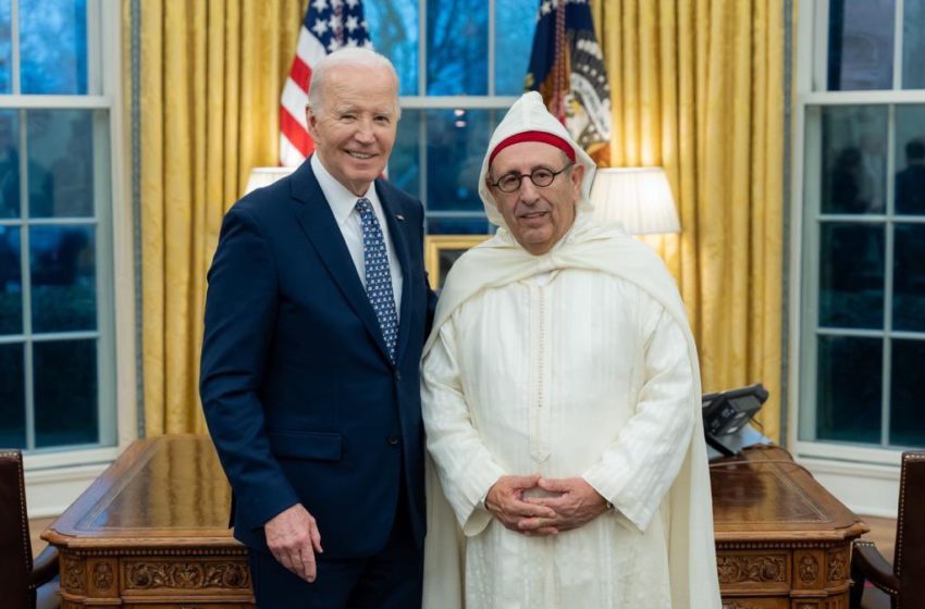  El embajador de SM el Rey en Washington presenta sus cartas credenciales al presidente de Estados Unidos, Joe Biden