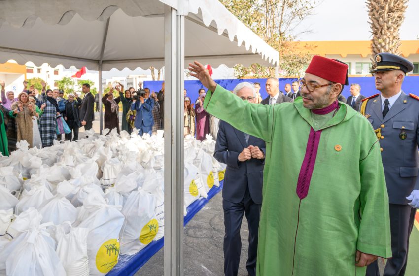  SM el Rey lanza en Rabat la operación nacional « Ramadán 1445 » que beneficiará a un millón de hogares