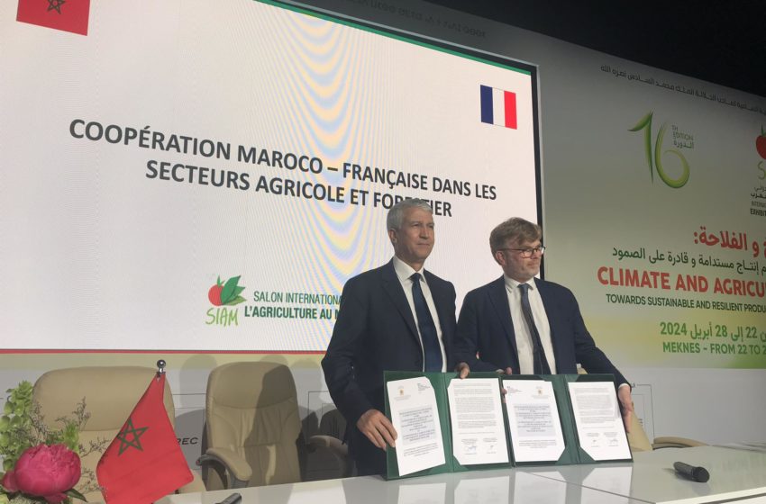  Marruecos y Francia firman una hoja de ruta de asociación en los sectores agrícola y forestal