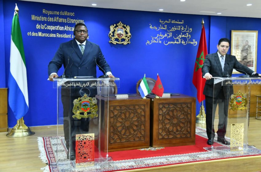  Sáhara marroquí: Sierra Leona expresa su pleno apoyo a la integridad territorial de Marruecos