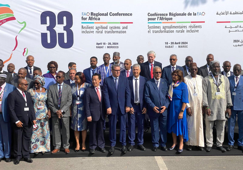  Comienza en Rabat la 33ª sesión de la Conferencia Regional de la FAO para África