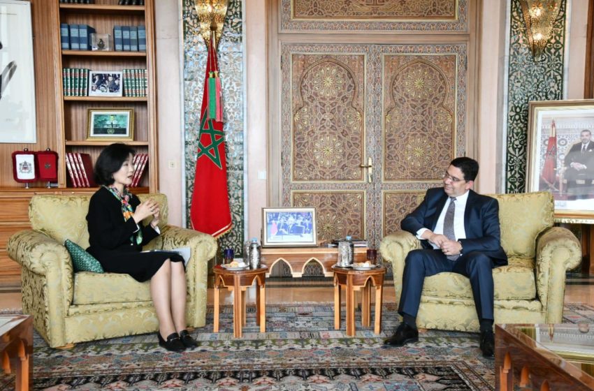  Bourita se entrevista en Rabat con la viceministra coreana de Exteriores, encargada del clima y enviada especial para la 1ª Cumbre Corea-África