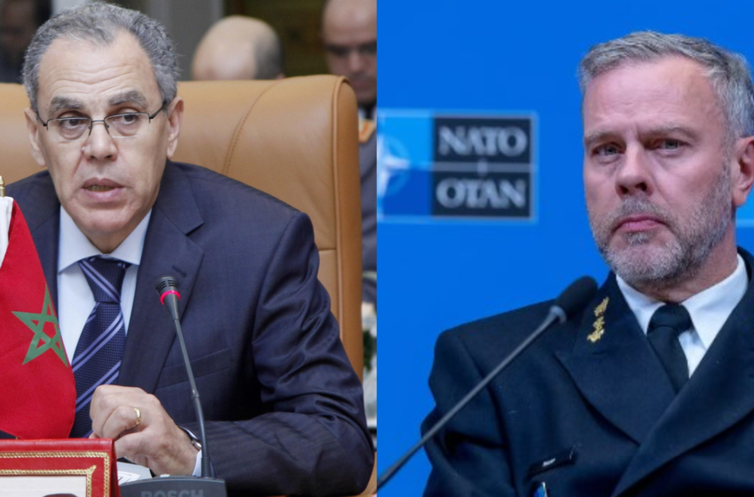  Loudyi se entrevista con el presidente del Comité Militar de la OTAN