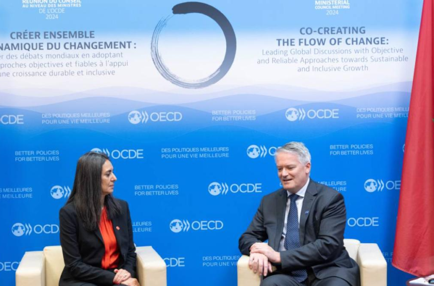  París: Nadia Fettah se entrevista con el SG de la OCDE