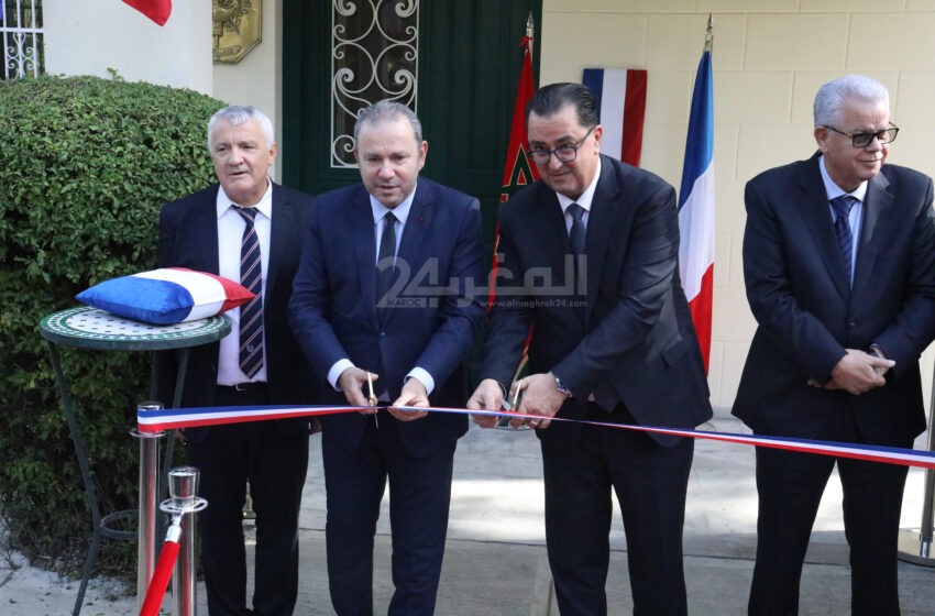  Inauguración del nuevo edificio del Consulado General de Francia en Tánger