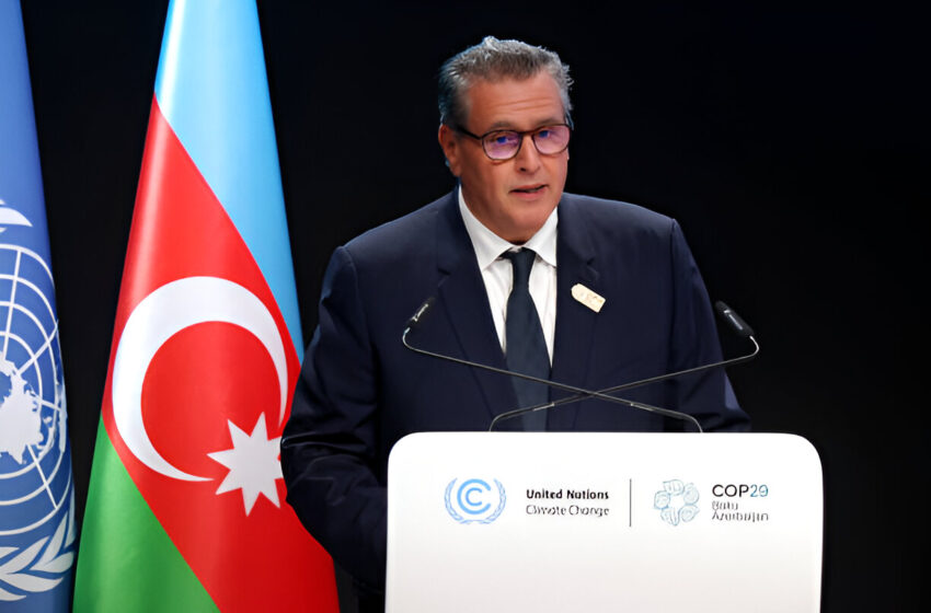  La contribución de Marruecos a la adaptación climática presentada en la COP-29